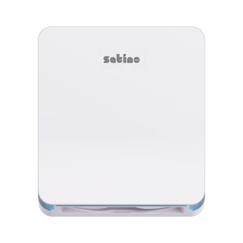 Zásobník skladaných uterákov Satino Wepa Mini Z, ABS plast, biely