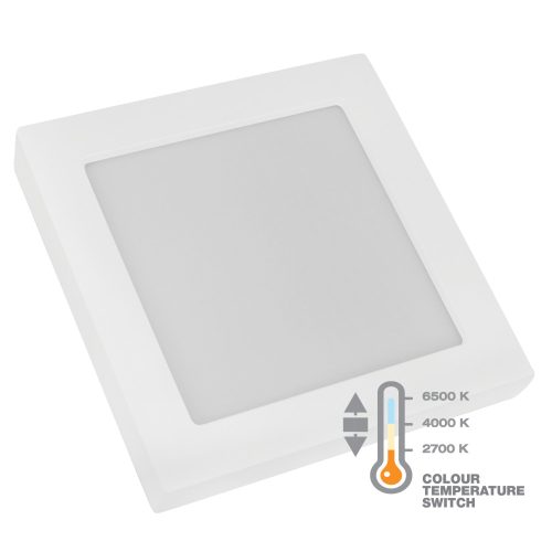 Commel LED panel beépíthető négyzet 18W 2700/4000/6500K 227mm