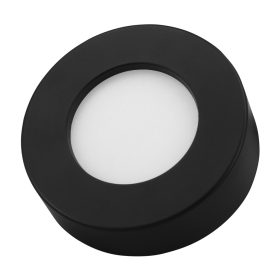 Commel LED panel 6W okrugli 2700/4000/6500K 122mm crni