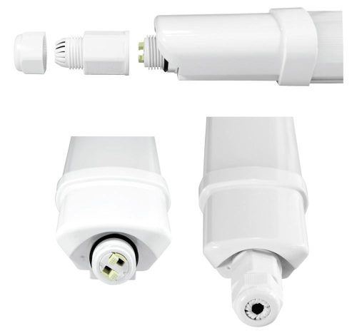 Corp de iluminat Commel fără praf și apă, led integrat 36 W 1200 mm IP 65