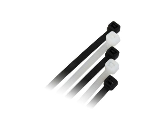 Commel gyorskötöző, kábelkötegelő 4.7 mm x 300 mm fekete, 100 db