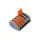 Conector de cablu detașabil Commel, 5 pini 0,2-2,5 mm², 32 A, 250V/4kV, 10 buc.
