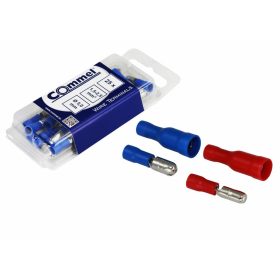   Commel izolirani cilindrični priključni utikač 0,5-1,5 mm2, Ø 4 mm, 25 kom