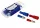 Fișă conector cilindric izolată Commel 0,5-1,5 mm2, Ø 4 mm, 25 buc