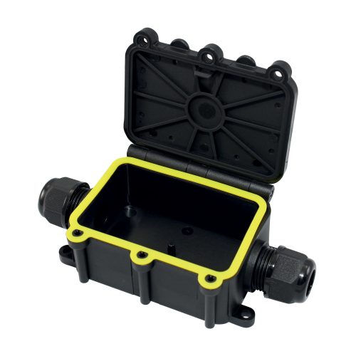 Commel junction box IP68, 2 x 8-12mm