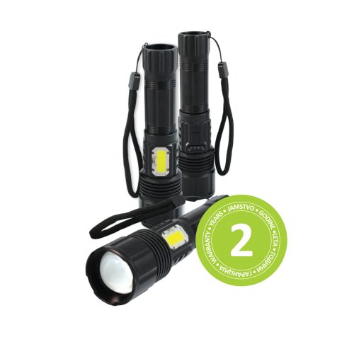 Latarka LED Commel, 600lm, akumulatorowa 