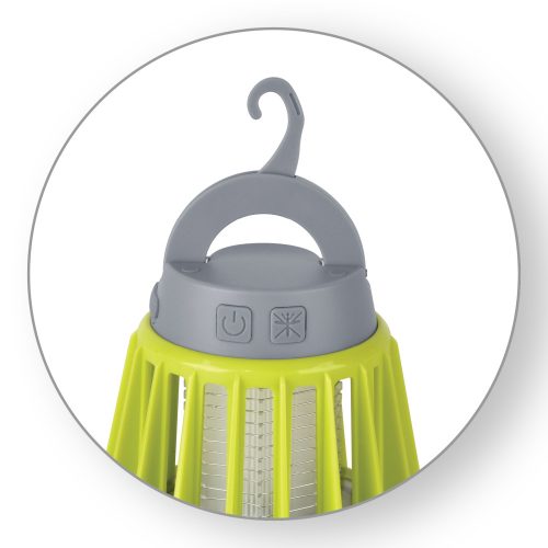 Lampă LED portabilă multifuncțională Commel și capcană pentru țânțari 1w 180lm IPX6