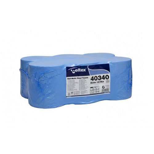 Celtex Master 140 roll hand towel cellulose blue 2 layers 140m 6 rolls/shrink
