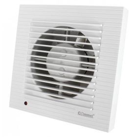   Commel-Abluftventilator 118 mm, mit Schließlamelle, Abschaltverzögerung/Timer, 16 W, 240 m³/h, 34 dB