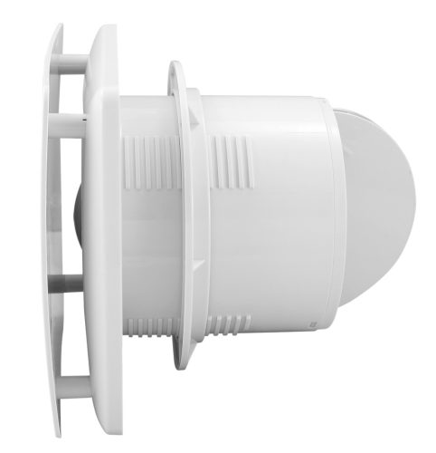 Commel exhaust fan 100 mm, with timer, closing slat, ball bearing 12 W, 95 m³/h, 34 dB