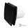 Extractor Commel 100 mm, cu temporizator, lama de inchidere, rulment cu bile negru 12 W, 95 m³/h, 34 dB