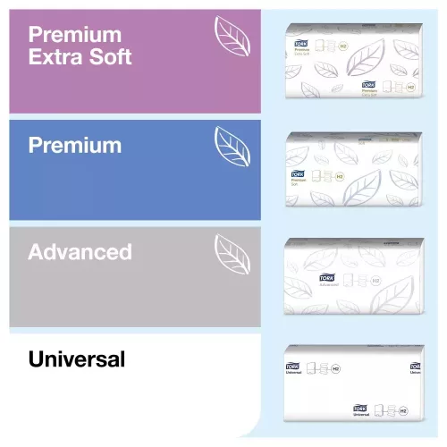 Tork Xpress® Multifold pultra tehető kéztörlő-adagoló Rozsdamentes acél