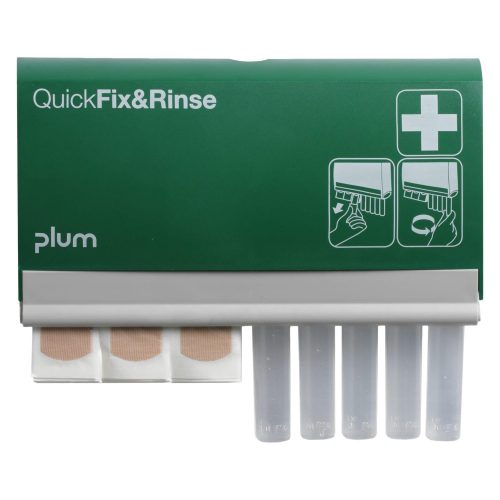 Plum QuickFix&Rinse® sebtapasz és szemkimosó ampulla adagoló
