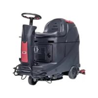 Ride-on floor cleaners