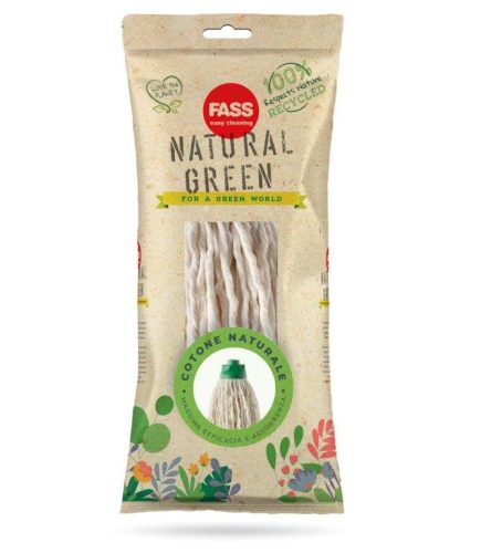 Fass Natural Green cotton mop head 195 grams