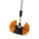 Aricasa PRO push broom 45 cm, slanted, strong bristles