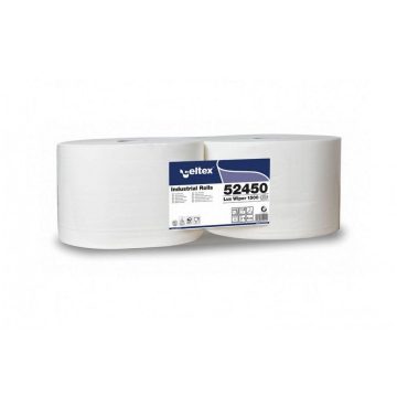   Celtex Lux Wiper 1500 industrial wiping cellulose 2 layers 510m, 1500 sheets, 24x34cm, 2 rolls/shrink