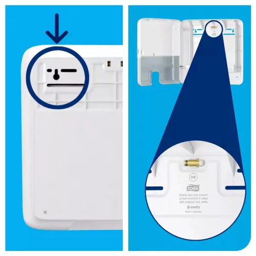 Tork Xpress® Multifold Mini H2 kéztörlő-adagoló Fekete