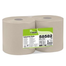   Celtex E-tissue Sand 3.500 industrijske maramice recy 3 sloja, 500 listova, 170m, 26,5x34 cm, 2 role/skupljajuće