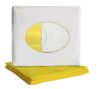 PROFIX 4C univerzális viszkóz kendő, sárga, 32x36 cm 32db/csomag