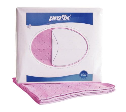 PROFIX 4C universal viscose scarf, red, 32x36 cm 32pcs/pack