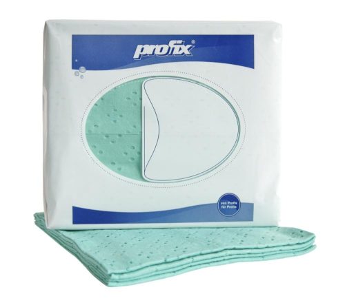 PROFIX 4C universal viscose scarf, green, 32x36 cm 32pcs/pack