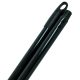 Metal handle covered with Aricasa plastic, black 1.3m 25mm diameter