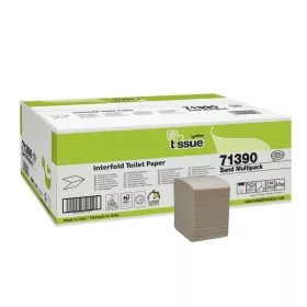   Celtex E-Tissue hajtogatott toalettpapír, recy, 2 réteg, 10,5x18cm, 36x250 lap