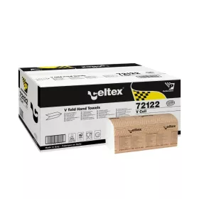   Celtex V Smart hajtogatott kéztörlő, cellulóz, 2 réteg, 25x21cm, 15x210 lap (3150 lap/karton)