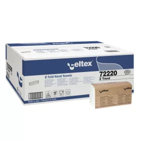   Celtex Z Trend hajtogatott kéztörlő cellulóz, 2 réteg, 20,5x24cm, 25x150 lap (3750 lap)