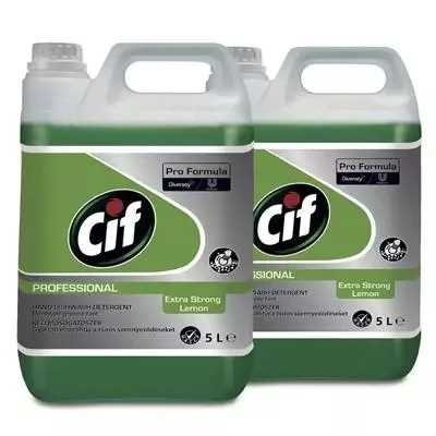 Cif Dishwash Extra Strong Lemon kézi mosogatószer 5L 