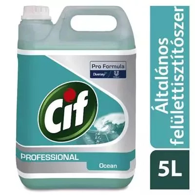 Cif Oxy-Gel Ocean detergent general pentru suprafețe cu oxigen activ 5L (2 buc/cutie)