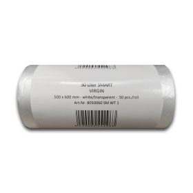   Folistar HNAT garbage bag white/transparent 50x60cm 30L HDPE 50 pcs/roll