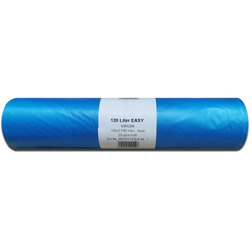 Garbage bag transparent HDPE 70x110 18 micron 135L 25 pcs/roll 15 rolls/carton