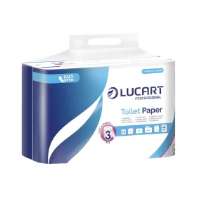   Lucart Strong 2.150 household toilet paper, 2-ply, 150 sheets, 8x8 rolls/bag