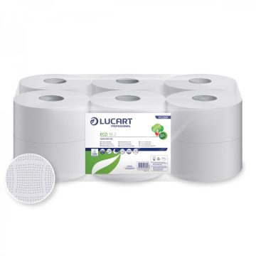   Lucart Eco 19 J Mini toilet paper 2 layers recy 120m 12 rolls/pack