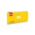 Napkin, 24x24cm, yellow, 2 layers, 100 sheets/pack, 24 packs/carton