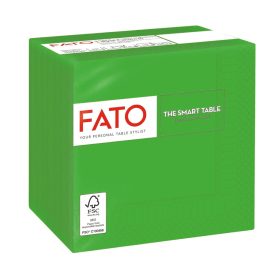   Salveta Fato 25x25cm smaragdno zelena 2 sloja 100 listova/pak 