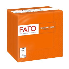 Salveta Fato 24x24cm narančasta 2 sloja 100 listova/pak 