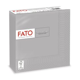 Fato Napkin 33x33cm silver 2-ply 50 sheets/pack