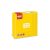 Napkin, 33x33cm, yellow, 2 layers, 50 sheets/pack, 24 packs/carton