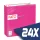 Fato Szalvéta 33x33cm fuxia 2 rétegű 50 lap/csomag (24 csomag)