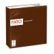 Fato Napkin 33x33cm chocolate brown 2 ply 50 sheets/pack 