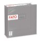 Fato Napkin 33x33cm gray 2-ply 50 sheets/pack 
