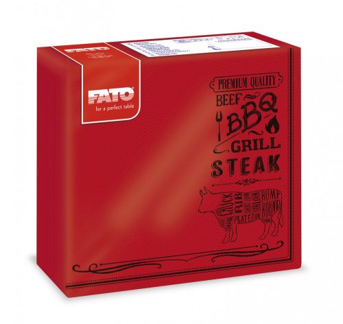 Fato Sztár szalvéta Steak House 2 rétegű 38x38cm 40 szál/csomag  
