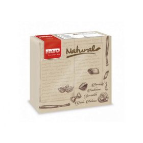   Fato Star servetel 2 straturi 38x38cm pasta NATURALA 40 coli/pachet