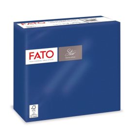   Fato Star servetel 2 straturi 38x38cm albastru inchis 40 bucati/pachet 
