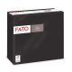 Fato Star napkin 2-ply 38x38cm black 40 pieces/pack 