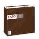 Fato Star napkin 2-ply 38x38cm chocolate color 40 pieces/pack 