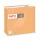 Fato Star servetel 2 straturi 38x38cm piersic 40 bucati/pachet